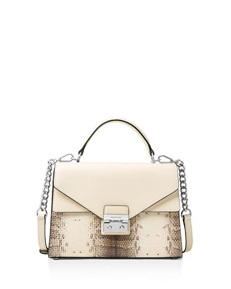 MICHAEL Michael Kors Sloan Medium Double Flap Leather 